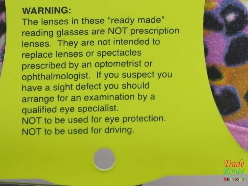 X-tra Vision Fashion Reading Glasses with Matching Case +3.00