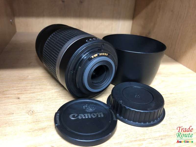 Canon EF-S 55-250m IS (Image Stabilizer)  Lens for Canon DSLR Cameras