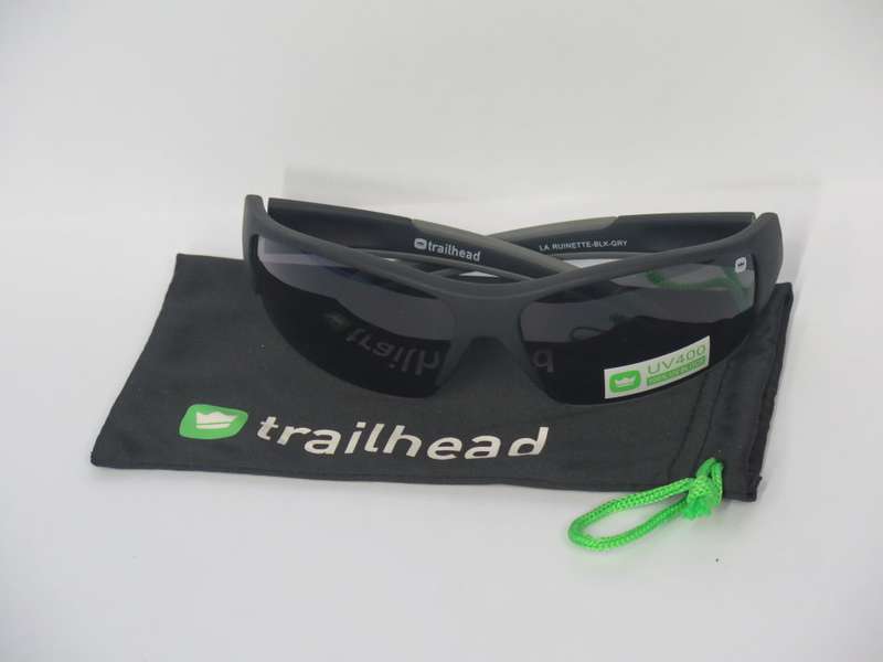 Trailhead LA RUINETTE  BLK - GRY  Polarised Sunglasses - POUCH