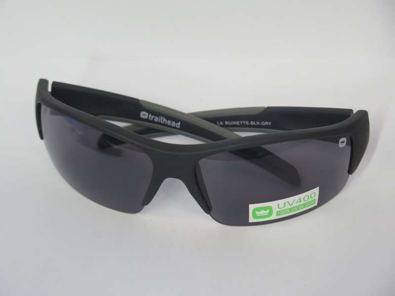 Trailhead LA RUINETTE  BLK - GRY  Polarised Sunglasses - POUCH
