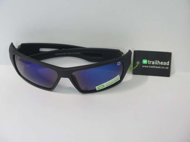 Trailhead WEISSHORN-BLK  Polarised Sunglasses - POUCH