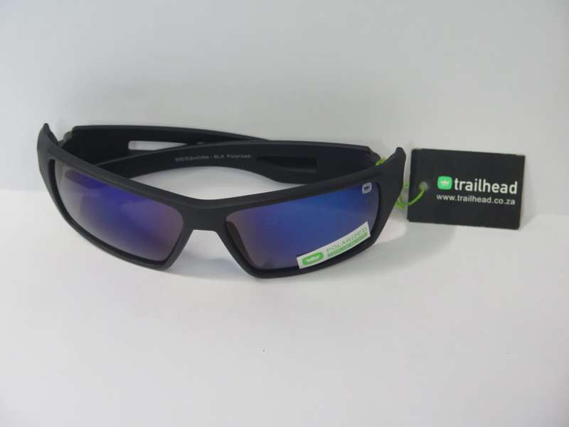 Trailhead WEISSHORN-BLK  Polarised Sunglasses - POUCH