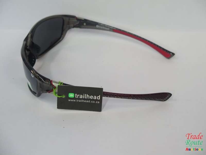 TrailHead EIGER - GREY Polarised Sunglasses -HARD CASE