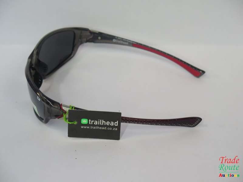 TrailHead EIGER - GREY Polarised Sunglasses -HARD CASE