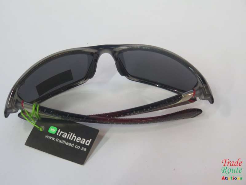 TrailHead EIGER - GREY Polarised Sunglasses -HARD CASE