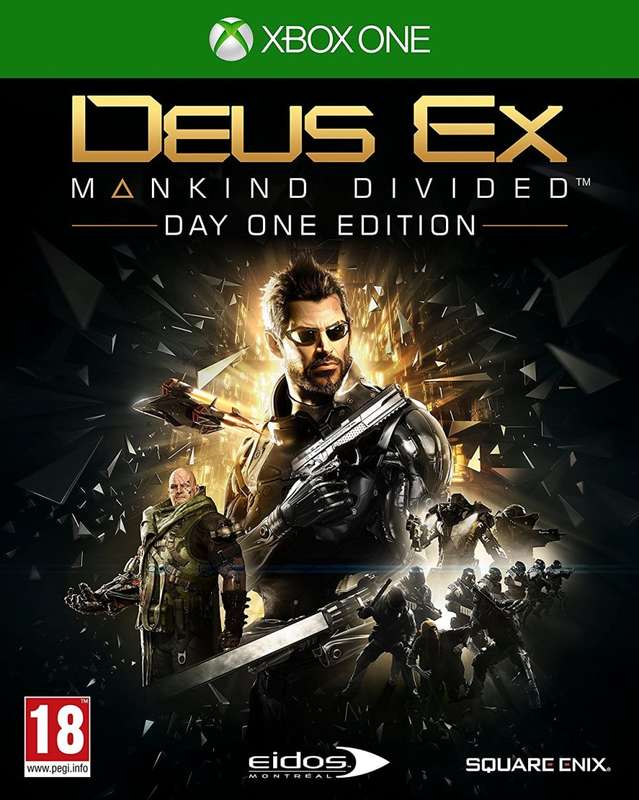 Deus Ex: Mankind Divided Day One Edition (Xbox One Game)
