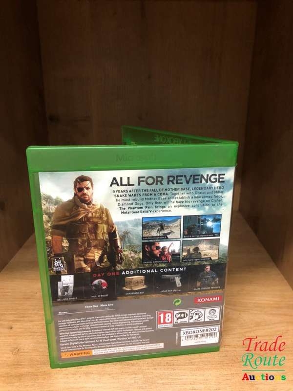 Metal Gear Solid V The Phantom Pain  (Xbox One Game)
