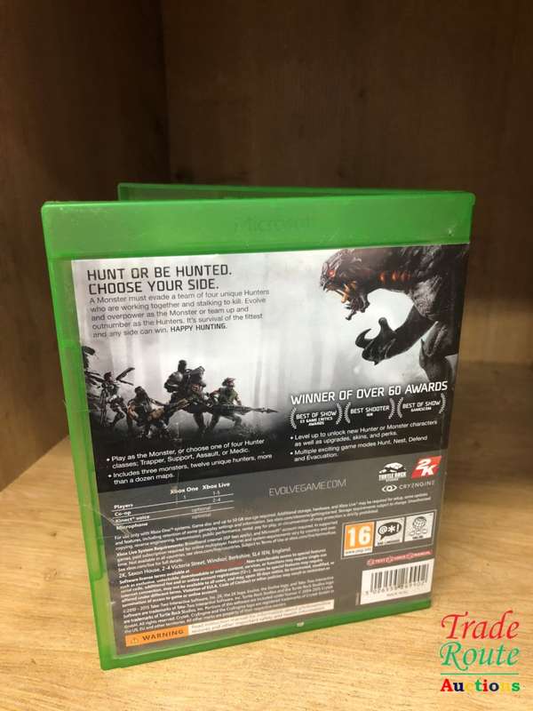Evolve (Xbox One Game) - Shipping fee by courier only R 30
