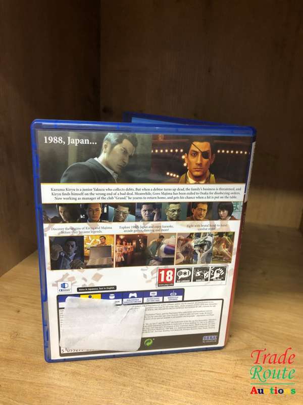 Yakuza ZERO 0 (PS4) -  PlayStation 4 - (PS4 Game)