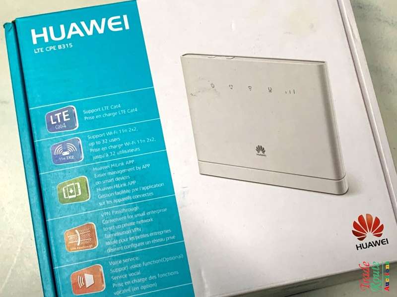 HUAWEI B315 4G LTE Wifi Modem Wireless Router (uses SIM card)