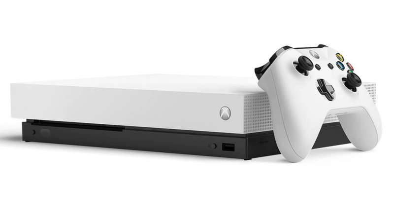 Microsoft Xbox One X 1TB Console (WHITE) Model 1787 + 1 Controller