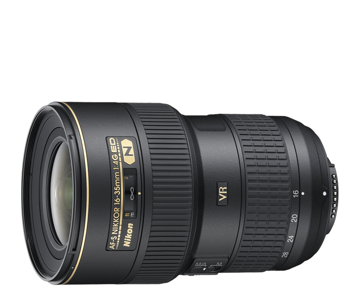 Nikon AF-S FX NIKKOR 16-35mm f/4G ED VR Zoom Lens with Auto Focus