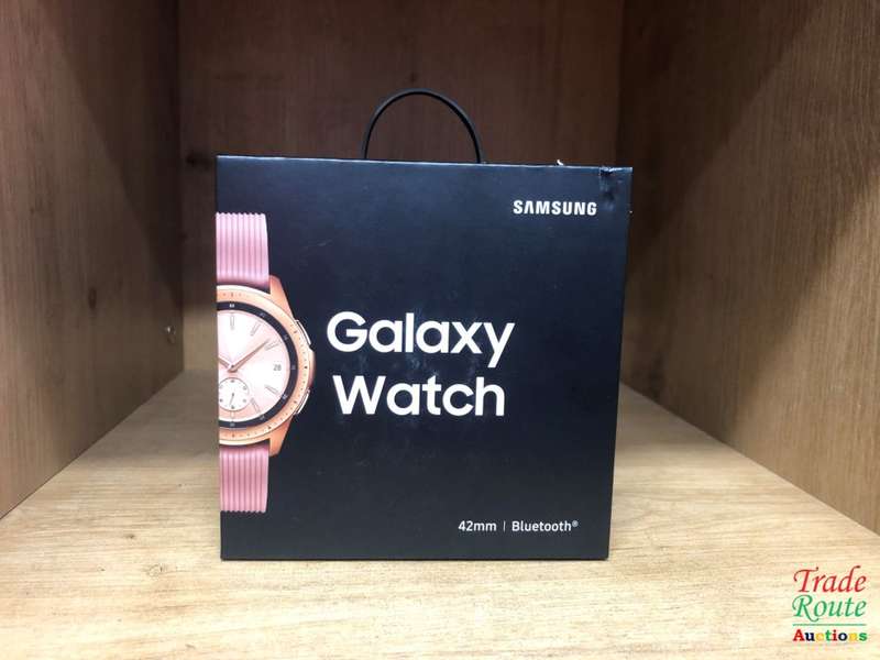 Samsung Galaxy Watch (42mm) Smartwatch (Bluetooth) Android/iOS Compatible -SM-R810 (Rose Gold)