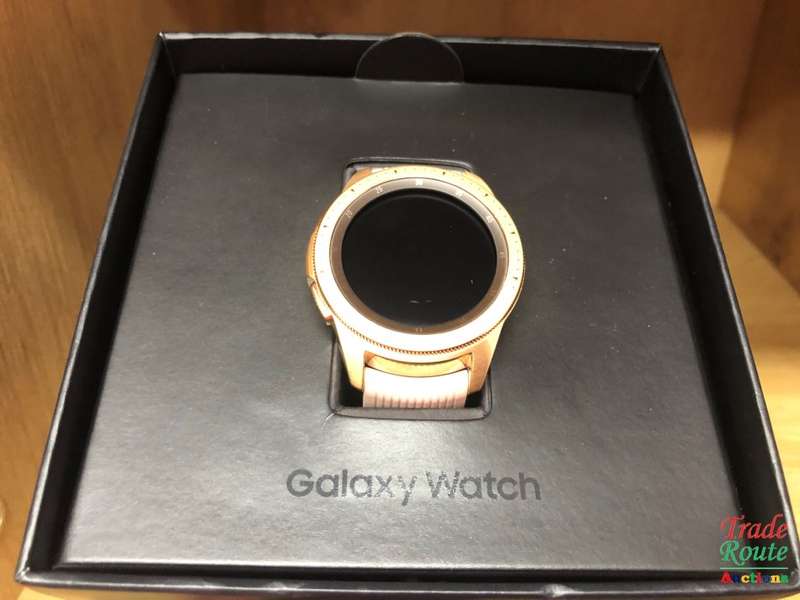 Samsung Galaxy Watch (42mm) Smartwatch (Bluetooth) Android/iOS Compatible -SM-R810 (Rose Gold)