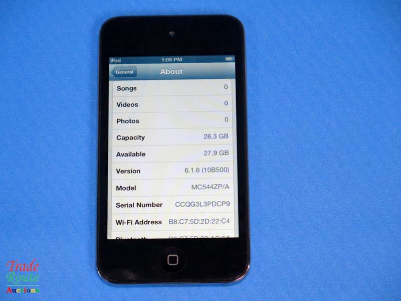 Apple iPod Touch | BLACK | 32GB | 4th Generation | MC544ZP/A | RETINA DISPLAY