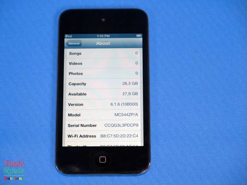 Apple iPod Touch | BLACK | 32GB | 4th Generation | MC544ZP/A | RETINA DISPLAY