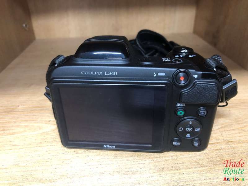 Nikon CoolPix L340 | 20 MegaPixels Digital Camera | 28x Optical Zoom HD | (Black)