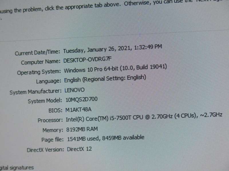 LENOVO M710q TINY Desktop PC Computer | CORE i5 7500T 7th Gen 2.5GHz | 8GB RAM | 256GB SSD