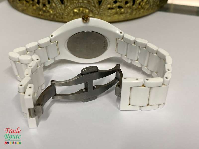 RADO Jubilee White Ceramic - True Thinline Men's Watch *** RADO ***