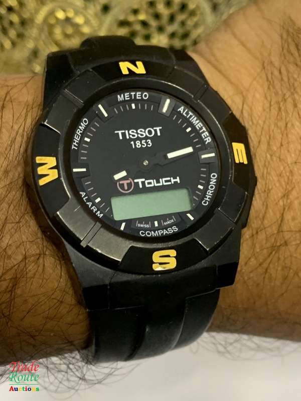 Tissot Racing T-Touch Titanium Men`s Sports Watch