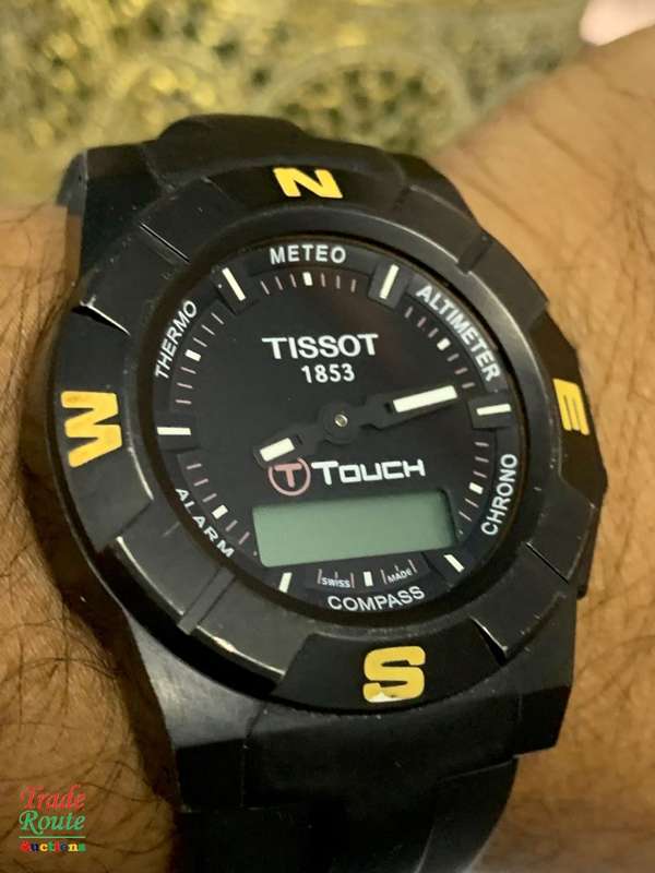 Tissot Racing T-Touch Titanium Men`s Sports Watch