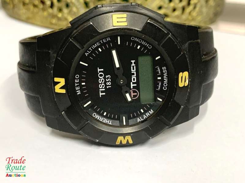 Tissot Racing T-Touch Titanium Men`s Sports Watch