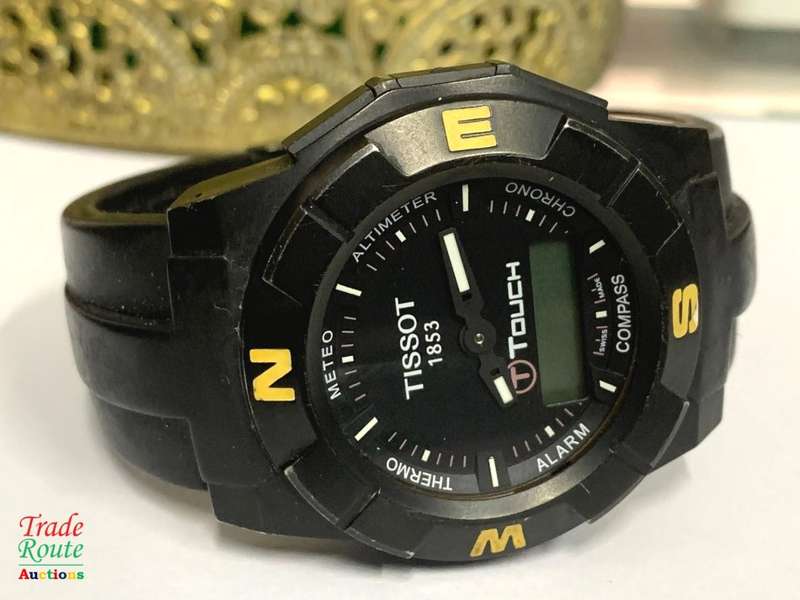 Tissot Racing T-Touch Titanium Men`s Sports Watch