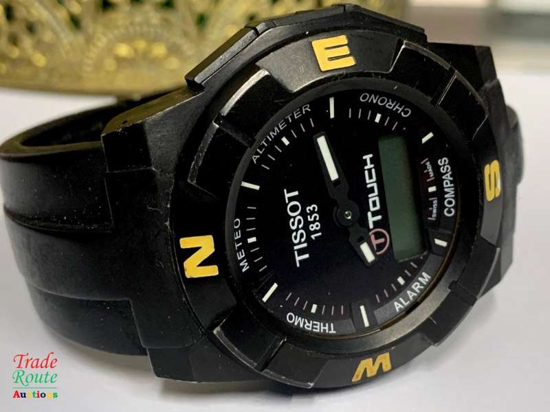 Tissot Racing T-Touch Titanium Men`s Sports Watch