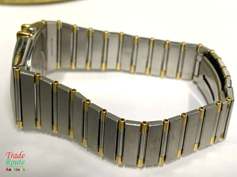 OMEGA Constellation Chronometer Day Date Two Tone Stainless Steel & 18K Gold Watch