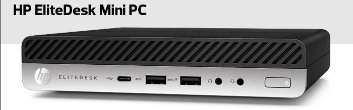 HP EliteDesk 800 G3 Desktop Mini Computer | Core i5 7500T 7th Gen 2.7Ghz | 8GB RAM | 500GB HDD