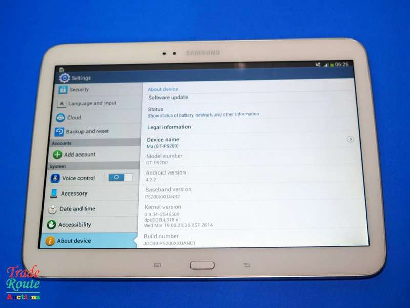 Samsung Galaxy Tab 3 WiFi LTE 32GB [ GT-P5200 ] White