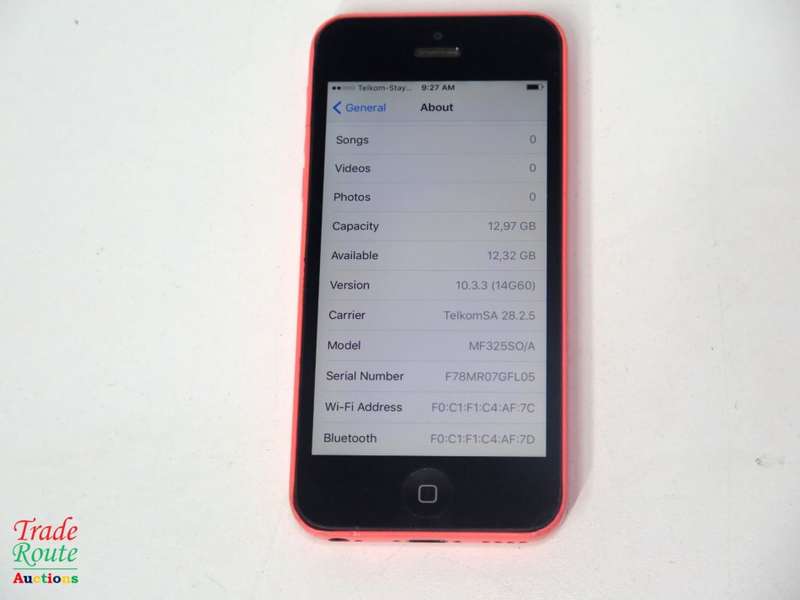 APPLE IPHONE 5c | 16GB | PINK | MF325SO  | A1529