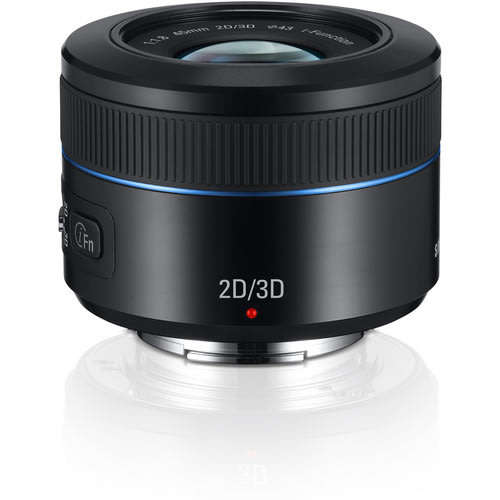 Samsung 45mm f/1.8 2D/3D Telephoto Lens (Black) [ PRIME / PORTRAIT ] for NX Series Cameras