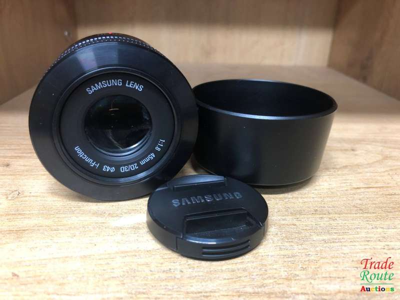 Samsung 45mm f/1.8 2D/3D Telephoto Lens (Black) [ PRIME / PORTRAIT ] for NX Series Cameras