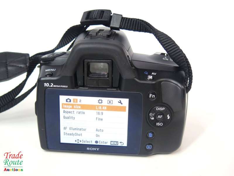Sony Alpha A230 10.2 MP Digital SLR Camera IS and 18-55mm Lens