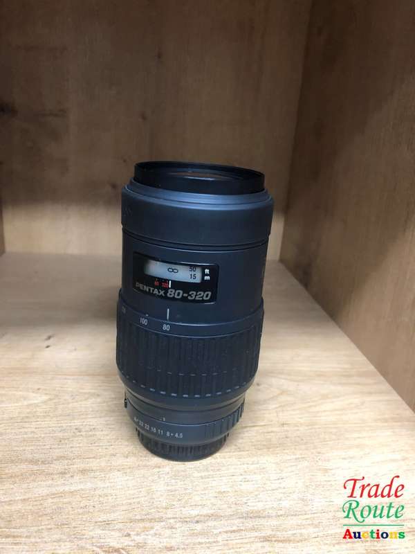 Pentax SMC 80-320mm f4.5-5.6 FA Black Zoom lens
