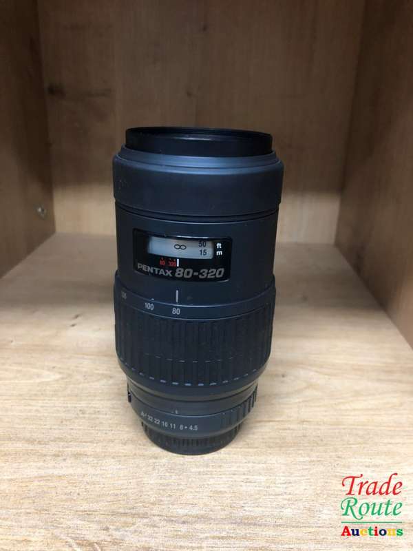 Pentax SMC 80-320mm f4.5-5.6 FA Black Zoom lens