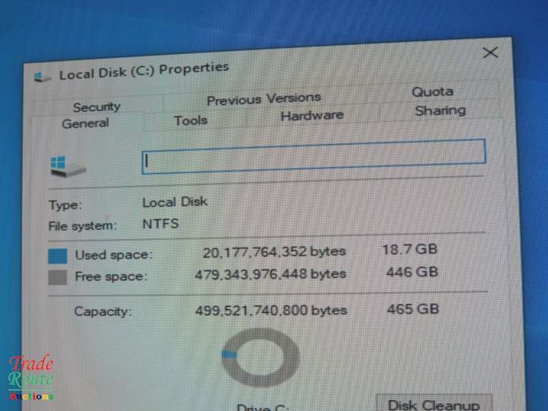 Intel NUC Mini-PC NUC5i3RYH | CORE i3 5010U 2.1GHz | 4GB RAM | 500GB HDD DESKTOP PC