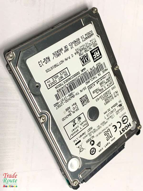 HGST 750GB LAPTOP HARD DRIVE 2.5" 7200RPM