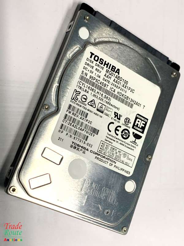 TOSHIBA 1TB [1000GB] LAPTOP HARD DRIVE 2.5"