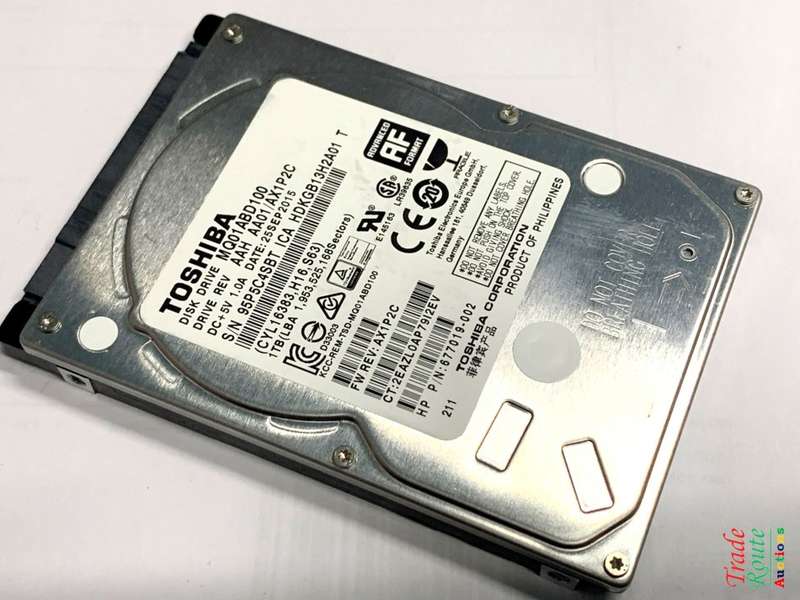 TOSHIBA 1TB [1000GB] LAPTOP HARD DRIVE 2.5"
