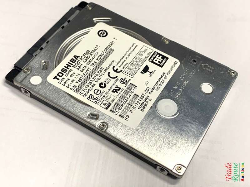 TOSHIBA 500GB LAPTOP HARD DRIVE 2.5"