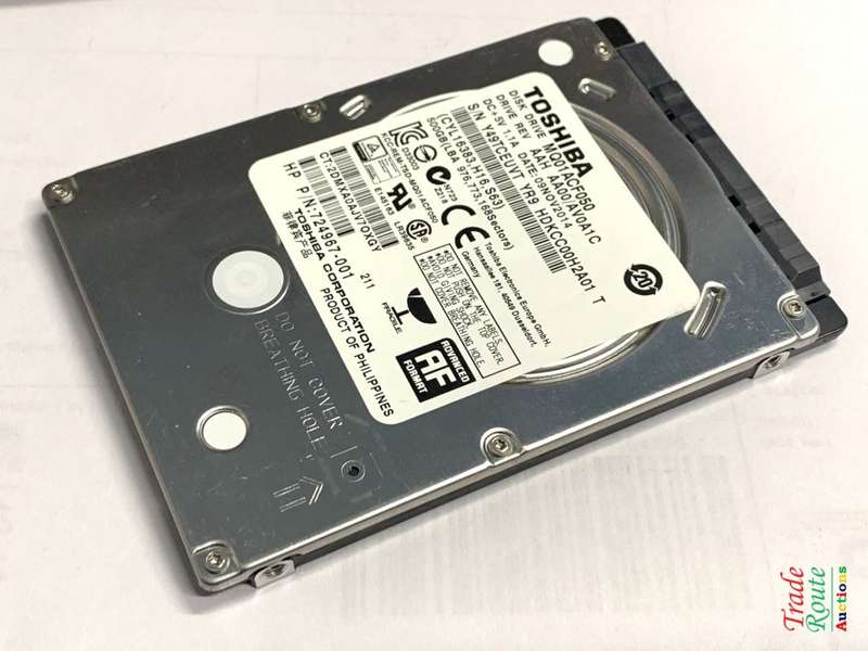 TOSHIBA 500GB LAPTOP HARD DRIVE 2.5"