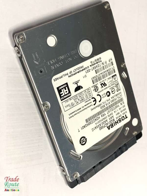 TOSHIBA 500GB LAPTOP HARD DRIVE 2.5"