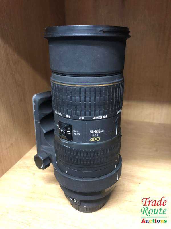 Sigma 50-500mm 1: 4-6.3D HSM EX APO TELEPHOTO ZOOM LENS [ CANON MOUNT ]