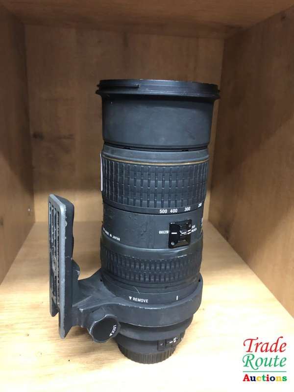 Sigma 50-500mm 1: 4-6.3D HSM EX APO TELEPHOTO ZOOM LENS [ CANON MOUNT ]
