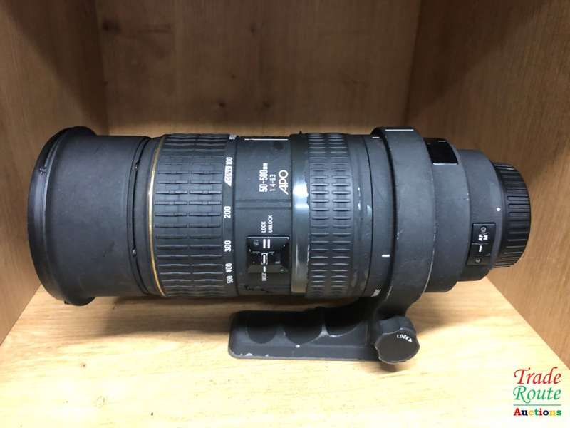 Sigma 50-500mm 1: 4-6.3D HSM EX APO TELEPHOTO ZOOM LENS [ CANON MOUNT ]
