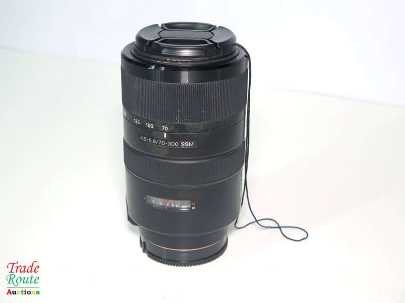 Sony SAL70300G 70-300mm f/4.5-5.6 SSM ED G-Series Compact Super Telephoto Zoom Lens
