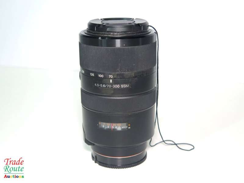 Sony SAL70300G 70-300mm f/4.5-5.6 SSM ED G-Series Compact Super Telephoto Zoom Lens