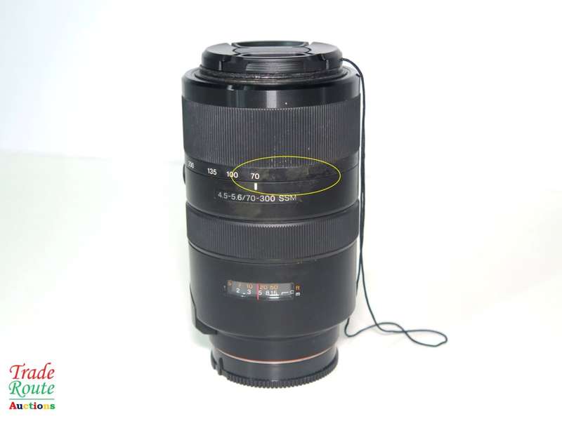 Sony SAL70300G 70-300mm f/4.5-5.6 SSM ED G-Series Compact Super Telephoto Zoom Lens
